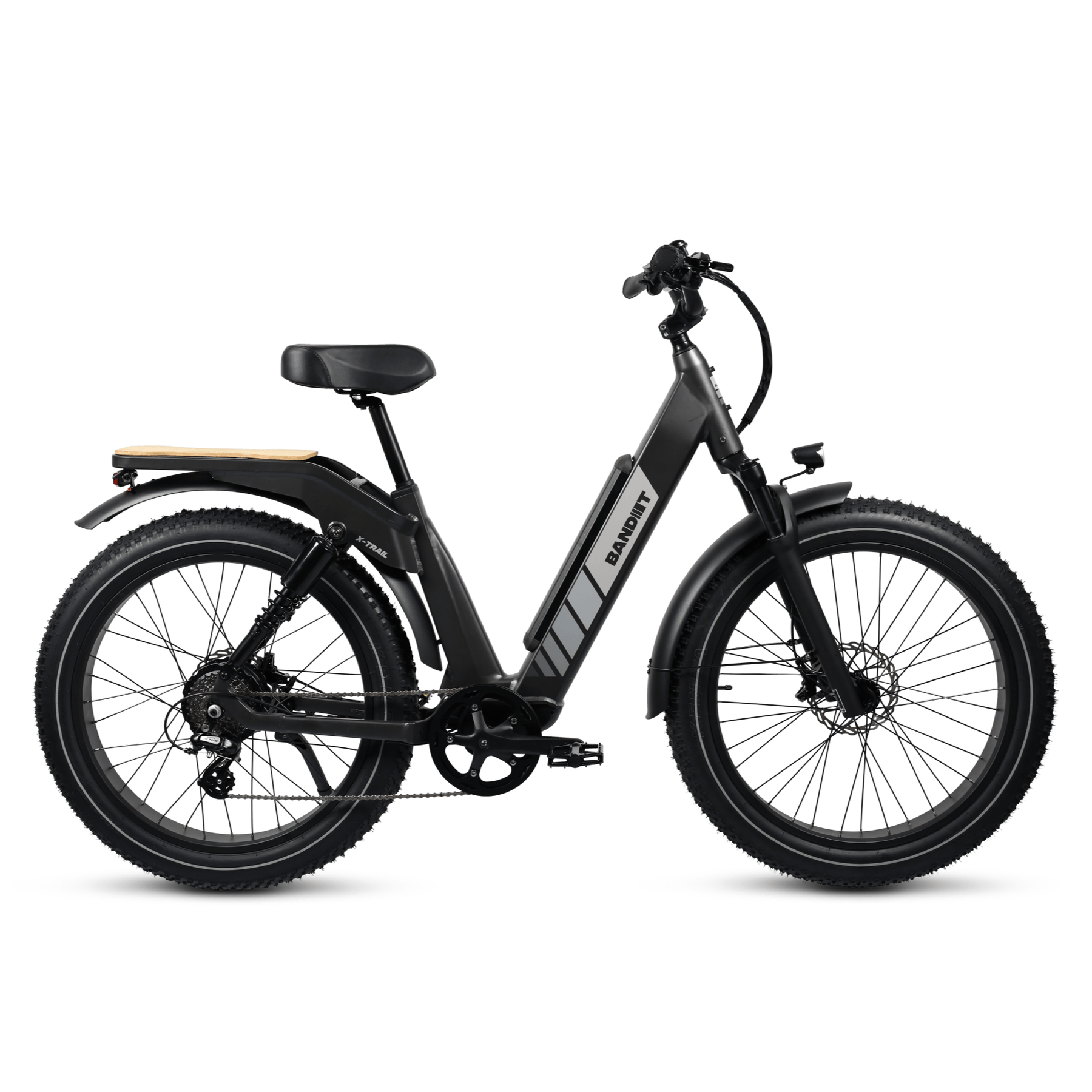 Premium Electric Fat Tire Bike by Bandit Urban X-Trail | Bikes Step-Thru